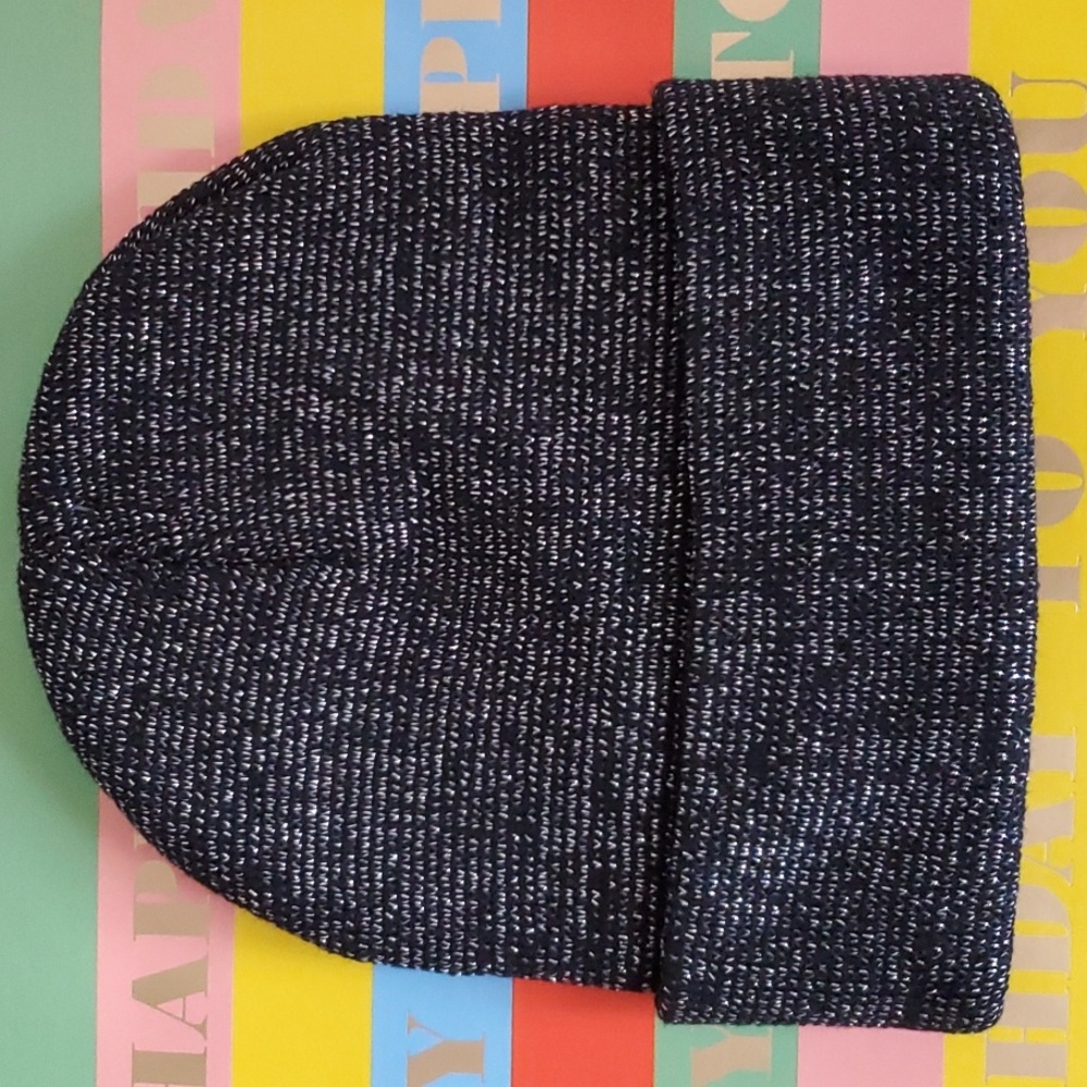 Pusheen Box EXCLUSIVE Boosheen Ghost Cat Black & Silver Beanie Hat 👻😻 NEW - Picture 5 of 5